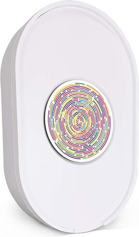 TECH8 USA Undetectable Mouse Mover Jiggler with Ambient Glow Ring and Hologram Disc for Laptops, PC, No Software, Random Movement, Designed, Patented and Trademarked in USA - 3D Hologram Alien in Kuwait