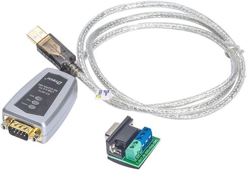 DTECH USB to RS422 RS485 Serial Port Converter Adapter Cable with FTDI Chip Supports Windows 11 10 8 7 XP Mac -1.5 Feet in Saudi Arabia