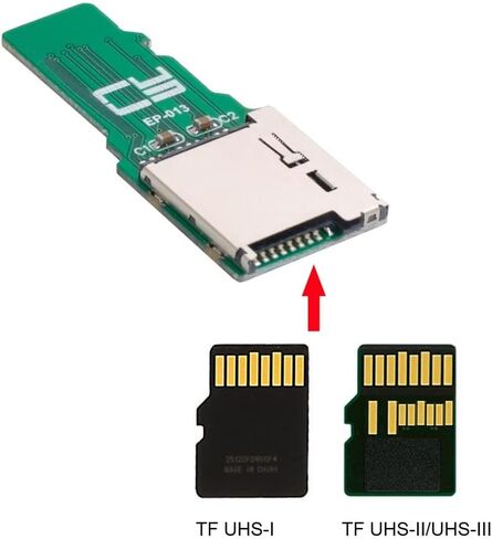 Chenyang SD to CF Card Adapter SDHC SDXC to Standard Compact Flash Type I Card Converter UDMA Card Reader with SD Card in Saudi Arabia