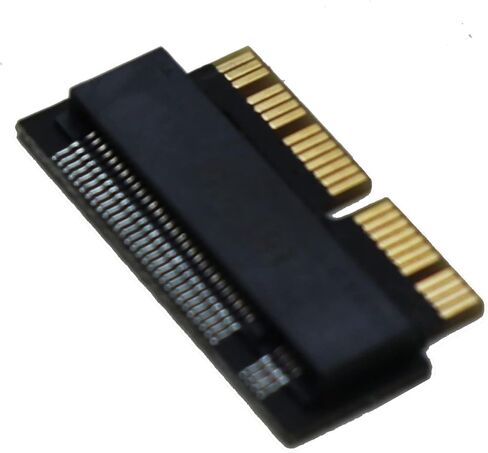 بطاقة محول Sintech NGFF M.2 nVME SSD لترقية MacBook Air (2013-2016 سنة) وMacBook PRO (أواخر 2013-2015 سنة) (أسود) in Kuwait