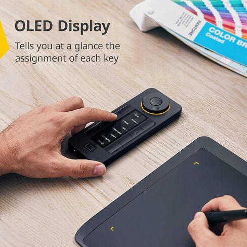 XENCELABS, Drawing Tablet, Wireless Graphic Tablet with Shortcut Keys, Ultrathin Pen Tablet with 2 Battery-Free Stylus, 8192 Levels Pressure, 12" Digital Art Pad for Win/Mac/Linux, Black in Saudi Arabia