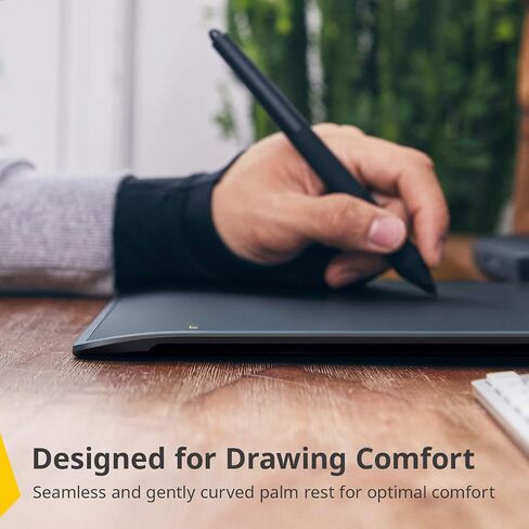 XENCELABS, Drawing Tablet, Wireless Graphic Tablet with Shortcut Keys, Ultrathin Pen Tablet with 2 Battery-Free Stylus, 8192 Levels Pressure, 12" Digital Art Pad for Win/Mac/Linux, Black in Saudi Arabia