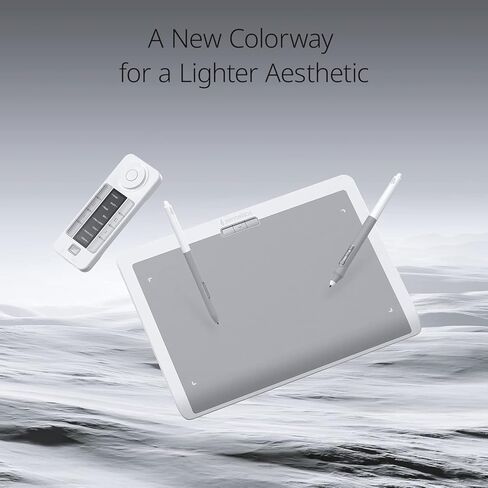 XENCELABS، تابلت رسم، تابلت رسم لاسلكي مع مفاتيح اختصار، تابلت رفيع للغاية مع قلمين بدون بطارية، ضغط 8192 مستوى، لوحة فنية رقمية 12 بوصة لنظام Win/Mac/Linux، أسود in Kuwait