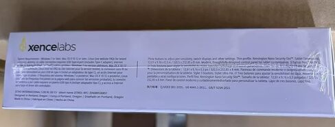 XENCELABS، تابلت رسم، تابلت رسم لاسلكي مع مفاتيح اختصار، تابلت رفيع للغاية مع قلمين بدون بطارية، ضغط 8192 مستوى، لوحة فنية رقمية 12 بوصة لنظام Win/Mac/Linux، أسود in Kuwait