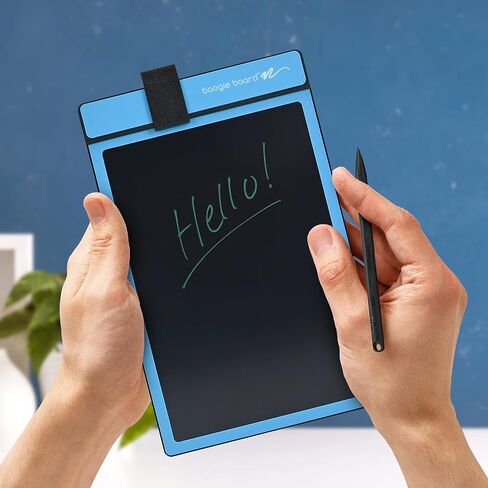 Boogie Board Basics Reusable Writing Pad - Digital Drawing Tablet, LCD Writing Pad with Instant Erase, Includes Stylus Pen in Saudi Arabia