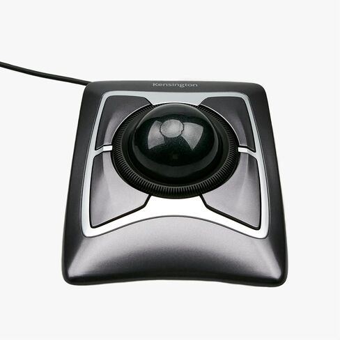 ITSPWR Bundle Containing Kensington K64325 Expert Wired Trackball Mouse, DiamondEye Optical Tracking, Ambidextrous Design, Works with Windows/Mac/Chrome OS Mouse Pad in Kuwait