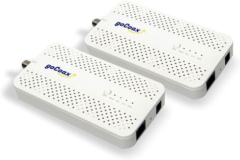 محول goCoax MoCA 2.5 مع منفذ إيثرنت 2.5 جيجابت. موكا 2.5. منفذ 1x 2.5 جيجابت. توفير عرض النطاق الترددي 2.5 جيجابت في الثانية مع الكابلات المحورية الموجودة. أبيض (مفرد، MA2500D) in Kuwait