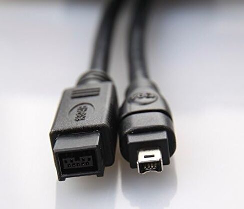 Bizlander Firewire High Speed Premium DV to Firewire Cable 800 1394B 800-400 IEEE 9 Pin Male to 4 Pin Male Cable 6FT for Mac Pro, MacBook Pro, Mac Mini, iMac PC,Digital Cameras, SLR in Kuwait
