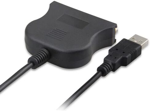 New USB 2.0 to IEEE-1284 25 Pin Parallel Printer Connector Adapter Cord Cable in Kuwait