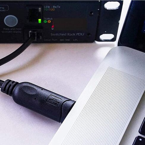 DSD TECH SH-RJ12B USB to RJ12 RJ11 6P4C RS232 Serial Cable (Black) in Saudi Arabia