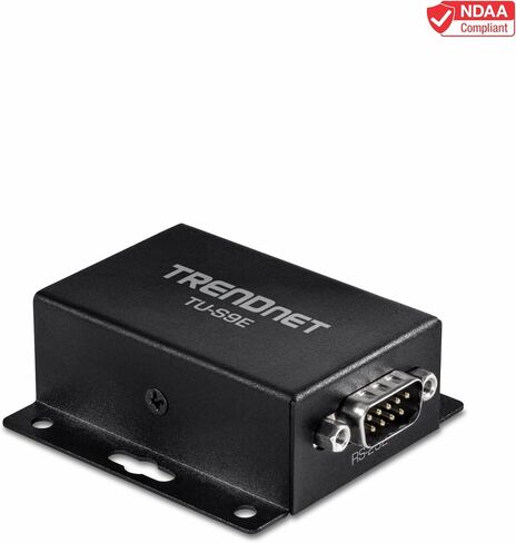 TRENDnet USB to Serial 9-Pin Converter Cable, Connect a RS-232 Serial Device to a USB 2.0 Port, Supports Windows & Mac, USB 1.1, USB 2.0, USB 3.0, 21 Inch Cable Length, Plug & Play, White, TU-S9 in Kuwait