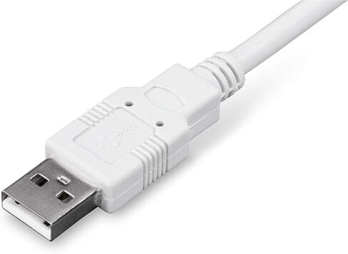 TRENDnet USB to Serial 9-Pin Converter Cable, Connect a RS-232 Serial Device to a USB 2.0 Port, Supports Windows & Mac, USB 1.1, USB 2.0, USB 3.0, 21 Inch Cable Length, Plug & Play, White, TU-S9 in Kuwait