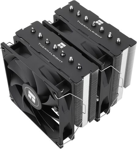 مبرد هواء وحدة المعالجة المركزية من Thermalright PS120SE، مبرد وحدة المعالجة المركزية 7 أنابيب حرارية، مروحة TL-C12B V2 PWM مزدوجة 120 مم، تقنية AGHP 4.0، محمل S-FDB، لـ AMD AM4 AM5/Intel 1700/1150/1151/1200/1851، مبرد الكمبيوتر الشخصي in Kuwait