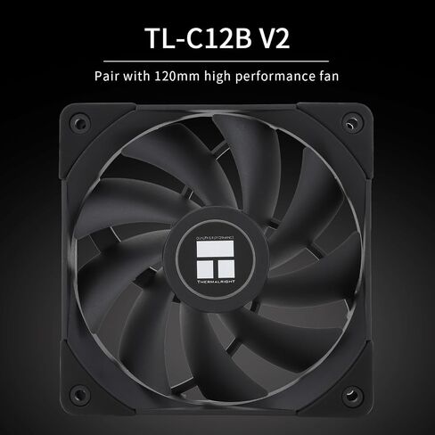 مبرد هواء وحدة المعالجة المركزية من Thermalright PS120SE، مبرد وحدة المعالجة المركزية 7 أنابيب حرارية، مروحة TL-C12B V2 PWM مزدوجة 120 مم، تقنية AGHP 4.0، محمل S-FDB، لـ AMD AM4 AM5/Intel 1700/1150/1151/1200/1851، مبرد الكمبيوتر الشخصي in Kuwait