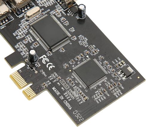 PCIe Firewire Card for Windows 10, PCI E Firewire Controller Card 4 Ports with Low Profile Bracket and Cable for Desktop PC and DV Connection in Saudi Arabia