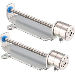 uxcell 2PCS DC 3V 2 Phase 4 Wire Micro Stepper Stepping Motor Screw for Camera Focusing Motor in Kuwait