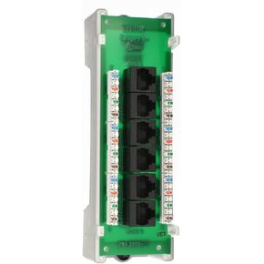 Leviton 47605-C5B CAT5 PWA MOD FOR STRUCTURED MEDIA 6PORT