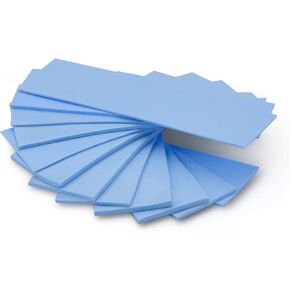 [ 6-Pack ] Thermal Conductive Silicone Pads, Soft Safe Simple to Apply for SSD CPU GPU LED IC Chipset Cooling -Blue in Saudi Arabia