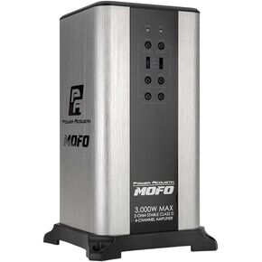 Power Acoustik MOFO4-3KD | 4 Channel Class D Car Amplifier, 3,000 Watts Max Power, 500 Watts RMS Bridged 4 Ohms in Saudi Arabia