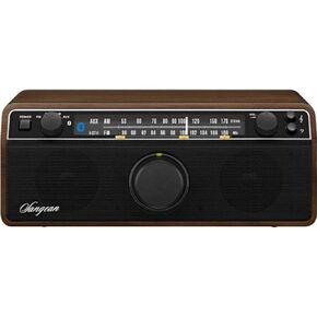Sangean WR-12 AM/FM/Aux-in Stereo Analog Wooden Cabinet Radio (Walnut) in Kuwait