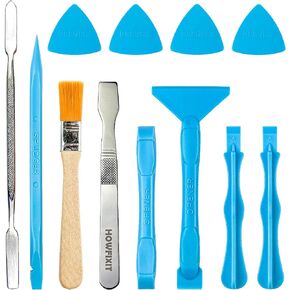 HowFixit 12-in-1 Electronics Opening Tool Kit, Professional Anti-Static Spudger Set with Plastic & Metal Pry Tools for Laptop, MacBook, PC, PS4, PS5, Xbox, Switch, Controller Repair in Kuwait