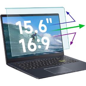 ANTOGOO V 14 Inch Anti Blue Light Screen Protector Panel, Eye Protection Anti-Scratch Easy Hanging Type Acrylic Blue Light Blocking Screen Protector for 14" with 16:9 Aspect Ratio Laptops Monitors in Saudi Arabia