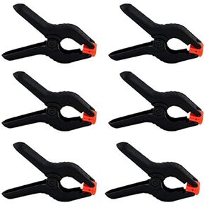 Heavy Duty Muslin Clamps 4 1/2 inch 6 Pack