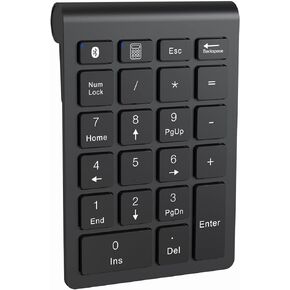 cimetech Wired Number Keypad, 18 Key USB Numeric Pad | Office Accounting, Portable, Mini, for Laptop PC Computer Desktop Surface Pro Notebook in Kuwait