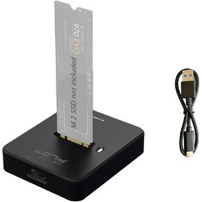M.2 NVMe SATA to USB C Dock 10Gbps SSD Reader M2 External Adapter in Kuwait