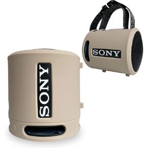 غطاء حماية من السيليكون لجهاز Sony SRS-XB13، مكبر صوت صغير الحجم لاسلكي محمول، غلاف حماية من الجلد لملحقات مكبر الصوت Sony SRS-XB13 (أزرق فاتح)
