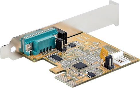 StarTech.com 8-Port PCI Express RS232 Serial Adapter Card - PCIe RS232 Serial Card - 16C1050 UART - Low Profile Serial DB9 Controller/Expansion Card - 15kV ESD Protection - Windows/Linux (PEX8S1050LP) in Saudi Arabia