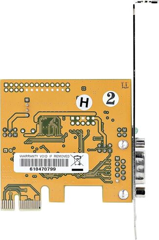 StarTech.com 8-Port PCI Express RS232 Serial Adapter Card - PCIe RS232 Serial Card - 16C1050 UART - Low Profile Serial DB9 Controller/Expansion Card - 15kV ESD Protection - Windows/Linux (PEX8S1050LP) in Saudi Arabia