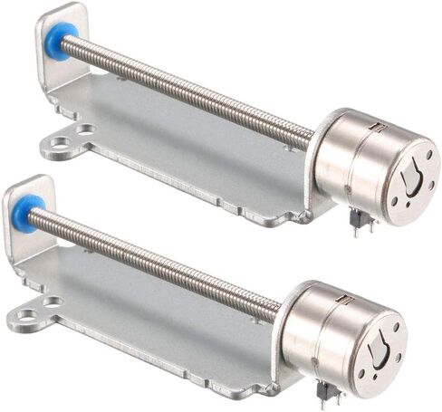 uxcell 2PCS DC 3V 2 Phase 4 Wire Micro Stepper Stepping Motor Screw for Camera Focusing Motor in Saudi Arabia