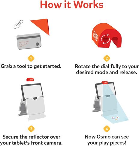 Osmo - عاكس للنار (2021) - يعمل مع HD 8 (الجيل العاشر والثاني عشر) وFire HD 10 (الجيل الحادي عشر) (مطلوب لتحديد المواقع الأفقية) in Kuwait