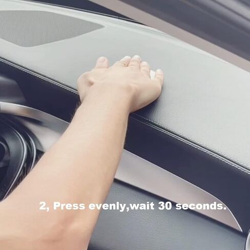 YINVA Upgrade 2 PCS Dash Mount Adhesive Sticky Pad for Suction, Sticky Pad Hot and Cold Temperature Resistant Car Dashboard Pad 3.5 inch Diameter(Transparent) in Kuwait