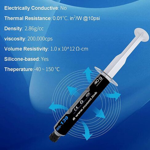 Thermal Paste CPU 1.8g with Toolkit for CPU GPU IC and Heatsinks in Kuwait