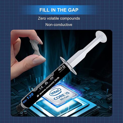 Thermal Paste CPU 1.8g with Toolkit for CPU GPU IC and Heatsinks in Kuwait