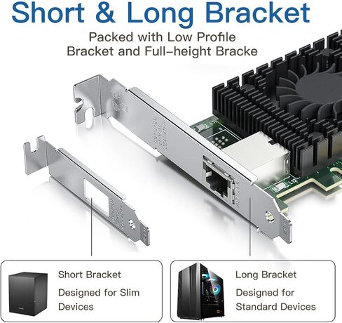 بطاقة شبكة NIC سعة 10 جيجابت SFP+ PCI-E، مع شريحة Broadcom BCM57810S، ومنفذ SFP+ مزدوج، وPCI Express X8، ودعم Windows Server/Linux/VMware in Kuwait