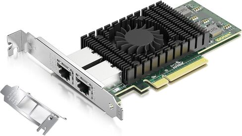 بطاقة شبكة NIC سعة 10 جيجابت SFP+ PCI-E، مع شريحة Broadcom BCM57810S، ومنفذ SFP+ مزدوج، وPCI Express X8، ودعم Windows Server/Linux/VMware in Kuwait