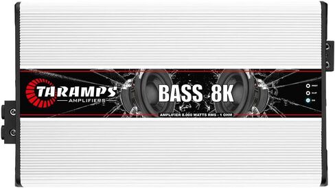 Taramps BASS 8K 1 Ohm 8000 Watts Class D Full Range Mono Amplifier in Saudi Arabia