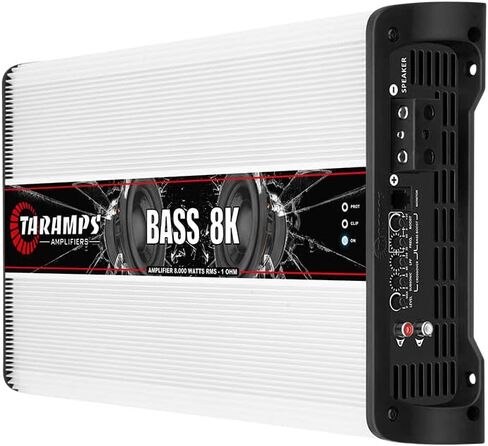 Taramps BASS 8K 1 Ohm 8000 Watts Class D Full Range Mono Amplifier in Saudi Arabia