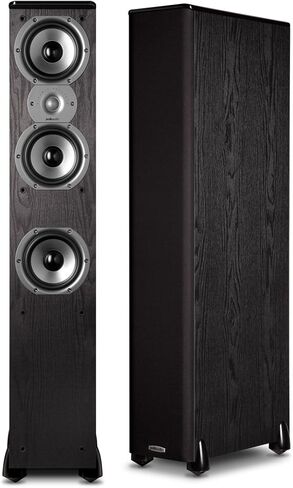 Polk Audio TSi400 Floorstanding Speaker (Single, Black) in Saudi Arabia