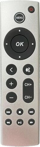 Universal Replacement Remote for Apple TV 4K/ Gen 1 2 3 4/ HD A2843 A2737 A2169 A1842 A1625 A1427 A1469 A1378 A1218, No Voice Command Included in Kuwait