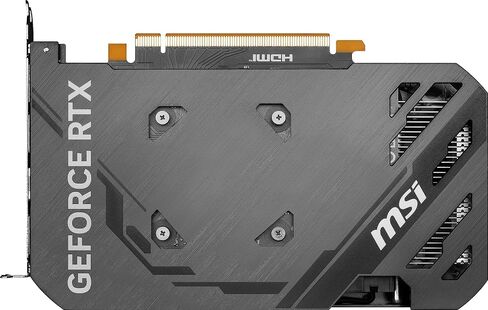 MSI Gaming GeForce RTX 4060 8GB GDRR6 128-Bit HDMI/DP Nvlink TORX Fan 4.0 Ada Lovelace Architecture Graphics Card (RTX 4060 Ventus 2X Black 8G OC) in Saudi Arabia