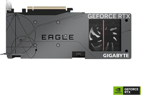 GIGABYTE GeForce RTX 4060 Eagle OC 8G Graphics Card, 3X WINDFORCE Fans, 8GB 128-bit GDDR6, GV-N4060EAGLE OC-8GD Video Card in Saudi Arabia