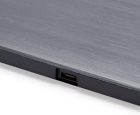 Amazon Basics External Ultra HD Blu-ray 6X Burner With CyberLink Media Suite, CD DVD BD DL BDXL Discs, 5.7 x 6.1 x 0.6 inches in Saudi Arabia
