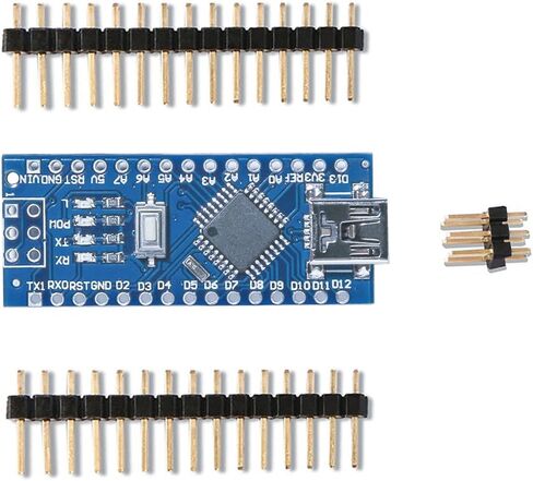 ELEGOO Nano Board CH 340/ATmega+328P Without USB Cable, Compatible with Arduino Nano V3.0 (Nano x 3 Without Cable) in Saudi Arabia