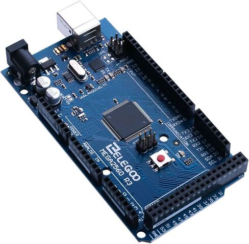 ELEGOO MEGA R3 Board ATmega 2560 + كابل USB متوافق مع مشاريع Arduino IDE المتوافقة مع RoHS in Kuwait