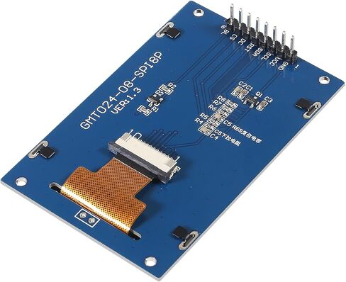 2.42" inch OLED Display Module 2.4 inch Screen 128x64 Pixel Dots Resolution Blue Color 7 Pin SPI/IIC Serial Interface Screen Display Module for DIY Electronic in Saudi Arabia