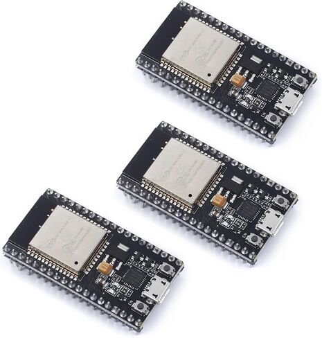 Teyleten Robot ESP32S ESP32 ESP-WROOM-32 Development Board 2.4GHz Dual-Core WiFi +Bluetooth 2 Function Microcontroller for Arduino (ESP32 30P Type-c) in Kuwait